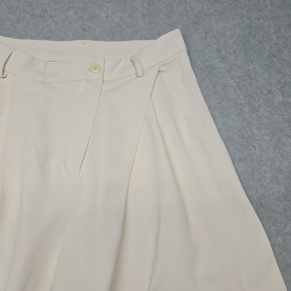 CMMN SWDN Pants Womens Small Wide‎ Leg High Waist Pleated Trouser Relaxed Fit - Picture 8 of 16